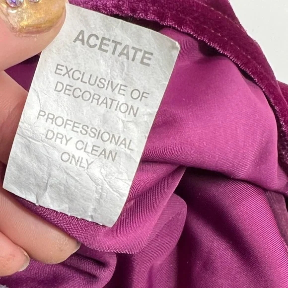 Costume Gallery Dance Dress Multicolor Velvet Performance Wear Size Small Adult - Picture 5 of 6